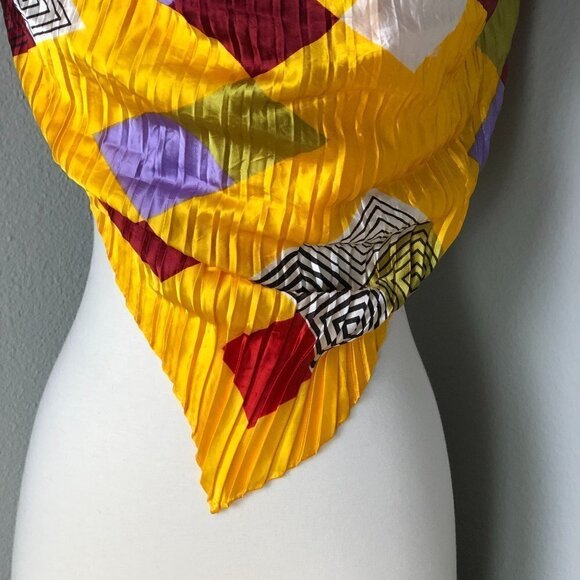 Vintage Exclusive Design Scarf  - 1970 - 80's - Picture 3 of 6